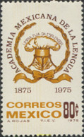 182492 MNH MEXICO 1975 CENTENARIO DE LA ACADEMIA MEXICANA DE LA LENGUA ESPAÑOLA - Mexique