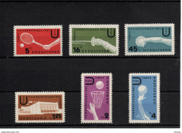 BULGARIE 1961 SPORTS Yvert 1068-1073, Michel 1224-1229 NEUF** MNH Cote Yv 5,50 Euros - Unused Stamps