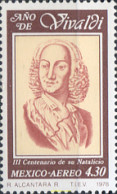 343904 MNH MEXICO 1978 AÑO DE VIVALDI - Mexique