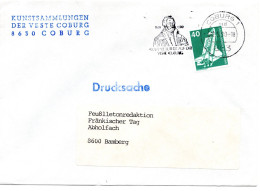 78803 - Bund - 1980 - 40Pfg I&T EF A DrucksBf COBURG - ... LUTHER AUF DER VESTE COBURG -> Bamberg - Christendom