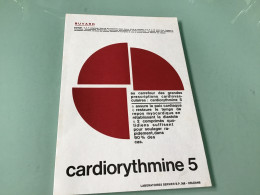 BUVARD - Cardiorythmine 5. Laboratoires SERVIER - Drogheria
