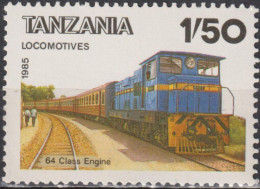 TANZANIE -  Locomotive Class 64 - Eisenbahnen