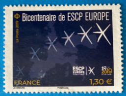 France 2019 : Education, Bicentenaire De ESCP Europe, école De Commerce N° 5349 Oblitéré - Usati