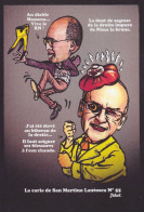 CPM Saint-Martin-Vésubie Par Jihel Tirage 30 Ex Numérotés Signés Satirique Dent Dentiste Ciotti Giuge - Saint-Martin-Vésubie