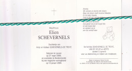 Elien Schevernels-De Troye, Leuven 2000; Dendermonde (Woningbrand) 2004. Foto - Obituary Notices