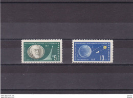 BULGARIE 1962 ESPACE Yvert PA 91-92, Michel 1347-1348 NEUF** MNH Cote 10 Euros - Nuevos