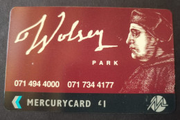 Card Mercury Rare !! - [ 4] Mercury Communications & Paytelco