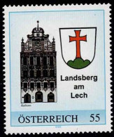 PM Landsberg Am Lech (blau ) Ex Bogen Nr. 8012744  Postfrisch - Timbres Personnalisés