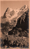 CPA - MÜRREN Mit EIGER - Mönch Und Jungfrau ... LOT 2 CP à Saisir - Mürren