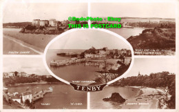 R356638 Tenby. W. 1050. Valentines. RP. 1951. Multi View - World