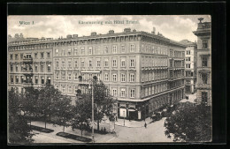 AK Wien, Kärntnerring Mit Hotel Bristol  - Other & Unclassified