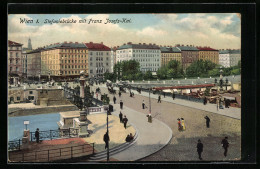 AK Wien, Stefaniebrücke Und Franz Josefs-Kai  - Andere & Zonder Classificatie