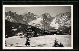 AK Kirchberg, Alpen-Gasthof Meierl Im Schnee  - Autres & Non Classés