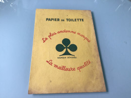 Buvard. PAPIER De TOILETTE - Le TRÉFFLE - Wash & Clean