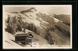 AK Kitzbühel, Berg-Hotel Bichlalm Im Schnee  - Autres & Non Classés