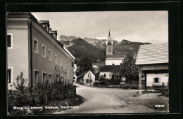 AK Weng Bei Admont, Gasthaus Weissensteiner Und Kirche  - Other & Unclassified