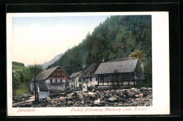 AK Johnsbach, Gasthaus Zum Donner Von Rudolf Kröswang  - Andere & Zonder Classificatie