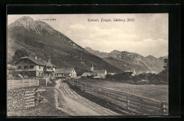 AK Kleinarl /Pongau, Ortsansicht Mit Kraxspitze  - Altri & Non Classificati