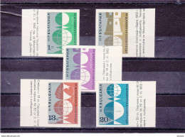 BULGARIE 1962 ECHECS Yvert 1142a-1146a ND, Michel 1329-1333  NEUF** MNH Cote 11 Euros - Nuevos