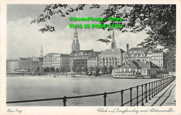 R357354 Hamburg. Blick Auf Jungfernstieg Und Alsterpavillon. Wilhelm Wagner - Monde