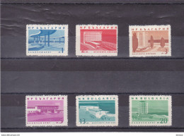 BULGARIE 1963 Côtes De La Mer Noire, Hôtels Yvert 1184-1189, Michel 1368-1373 NEUF** MNH Cote 11 Euros - Unused Stamps