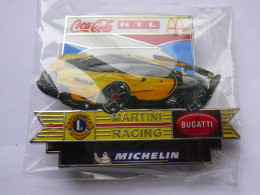 BIG Pin S BUGATTI MARTINI RACING COCA MAC DO MICHELIN 6 X 4,5 CM NEUF 25 EX 2 Photos - Andere & Zonder Classificatie