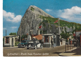 GIBRATAR . Rock From Frontier Gates  (La Douane) - Gibraltar