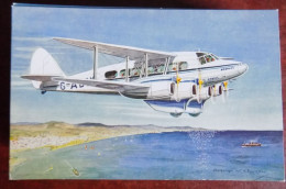 Cpm Avion " Daedalus " De Haviland Express Air Liner... - Ill. W. Church - 1946-....: Ere Moderne