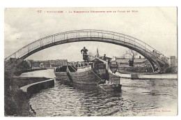 31 Toulouse - La Passerelle Negrenets Sur Le Canal Du Midi - Peniche - Toulouse