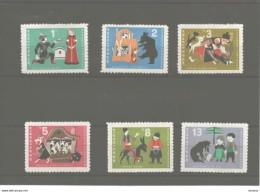 BULGARIE 1964 FABLES ET CONTES  Yvert 1241-1246, Michel 1440-1445 NEUF** MNH Cote 3,50 Euros - Unused Stamps