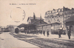 Bécon-les Bruyères - La Gare : Vue Intérieure - Andere & Zonder Classificatie