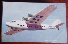 Cpm Avion Imperial Airways " Ensign " Air Liner  - Ill. W. Church - 1946-....: Moderne