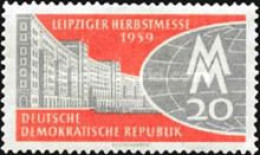 DDR FERIA 1959 Yv 426 MNH - Nuevos