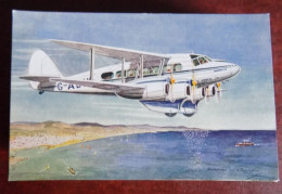 Cpm Avion " Daedalus " De Haviland Express Air Liner  - Ill. W. Church - 1946-....: Era Moderna