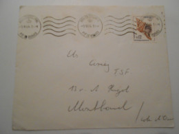 Monaco , Lettre De Monaço çondamine 1964 Pour Montbard - Briefe U. Dokumente