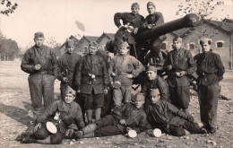 CA-PHO - GROUPE DE SOLDATS - Souvenir D'un Bleu - 184 ème RALT VALENCE - Signé Paul VEY - Regimenten