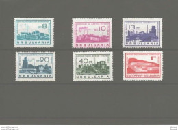 BULGARIE 1964-1968 Industrie, Usines Yvert PA 104-109, Michel 1494-1498 + 1801 NEUF** MNH Cote Yv 11 Euros - Neufs