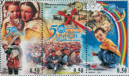 125320 MNH TAYIKISTAN 2002 50 ANIVERSARIO DE LA ACNUR - Tadschikistan