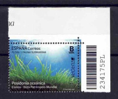 ESPAÑA 2024 ** MNH FLORA Y FAUNA SUBMARINA.. POSIDONIA OCEANICA. EIVISSA-IBIZA PATRIMONIO MUNDIAL - Unused Stamps