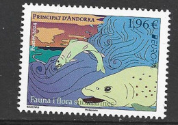 2024 Europa CEPT. (FR)  Fauna Y Flora Submarinas. Sello Nuevo ** - Unused Stamps