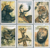 115805 MNH TAYIKISTAN 2002 40 ANIVERSARIO DEL ZOO DE DOUCHANBE - Tayikistán