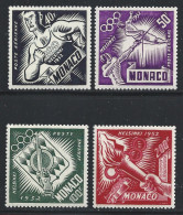 1953 MONACO, Posta Aerea, 51/54, 4 Valori, MNH** - Autres & Non Classés