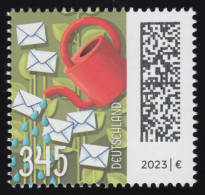 3776 Welt Der Briefe: Briefbeet 345 Cent, Postfrisch ** / MNH - Nuovi