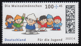 3778 Für Die Jugend: Die Mainzelmännchen 100 Cent, Postfrisch ** / MNH - Neufs