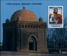87200 MNH TAYIKISTAN 1999 1100 ANIVERSARIO DEL ESTADO DE LOS SAMANIDES - Tagikistan