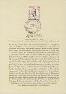 Berlin-ETB Nummer 26 Ludwig Heck, ESSt Buchstabe C - 1e Dag FDC (vellen)