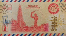 BILLET LOVE CARD -  ANTWERP  -  N° 754 - Other & Unclassified