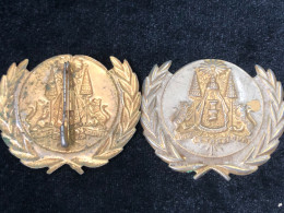 Thailand And Cambodia Cambodge Medal Pre1975 Orginal Vintage.-1pcs Rare - Altri & Non Classificati