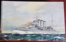 Cpm Avion H.M.S. Cumberland Cruiser - Ill. W. Church - Warships