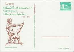 PP 17/43 Bauwerke Musikinstrumenten-Museum Markneukirchen 1983, ** - Sonstige & Ohne Zuordnung